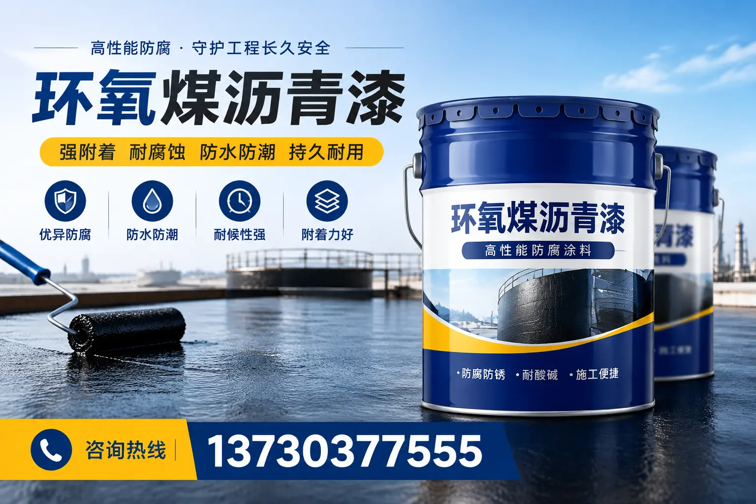 如何判断环氧煤沥青漆的质量?绩溪消费者指南