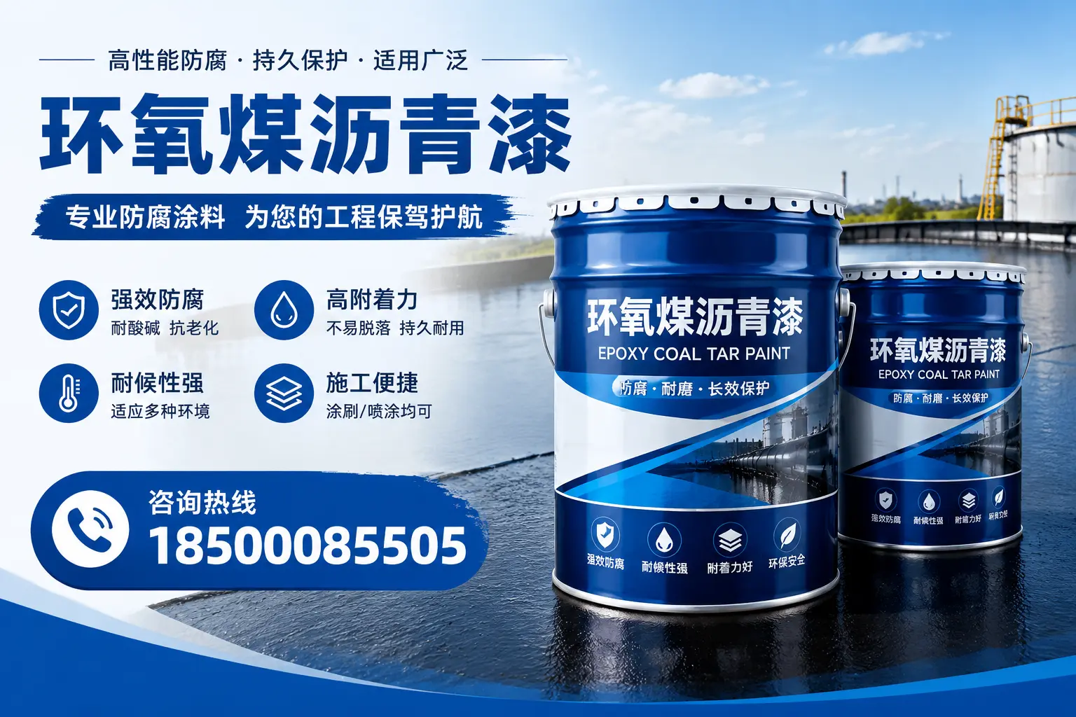 环氧煤沥青漆与其他漆类的比较，绩溪用户的选择依据